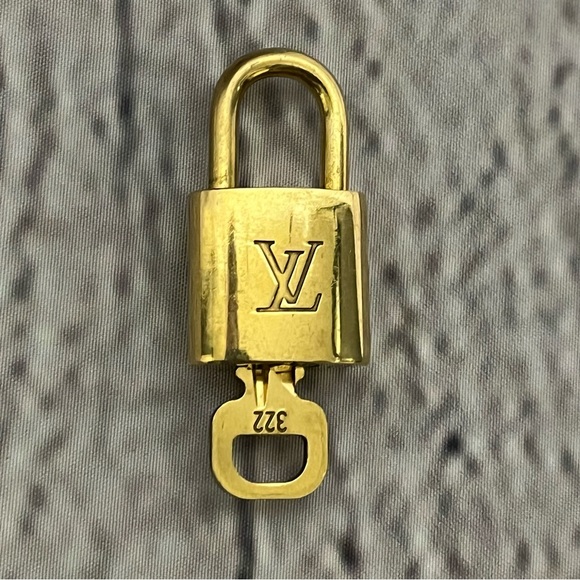 Vintage Louis Vuitton Lock And Key Set Authentic (#322) - Picture 7 of 9